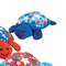 3 1/2" x 6 1/2" Patriotic Stuffed Turtles with Star Shells 12 Pieces